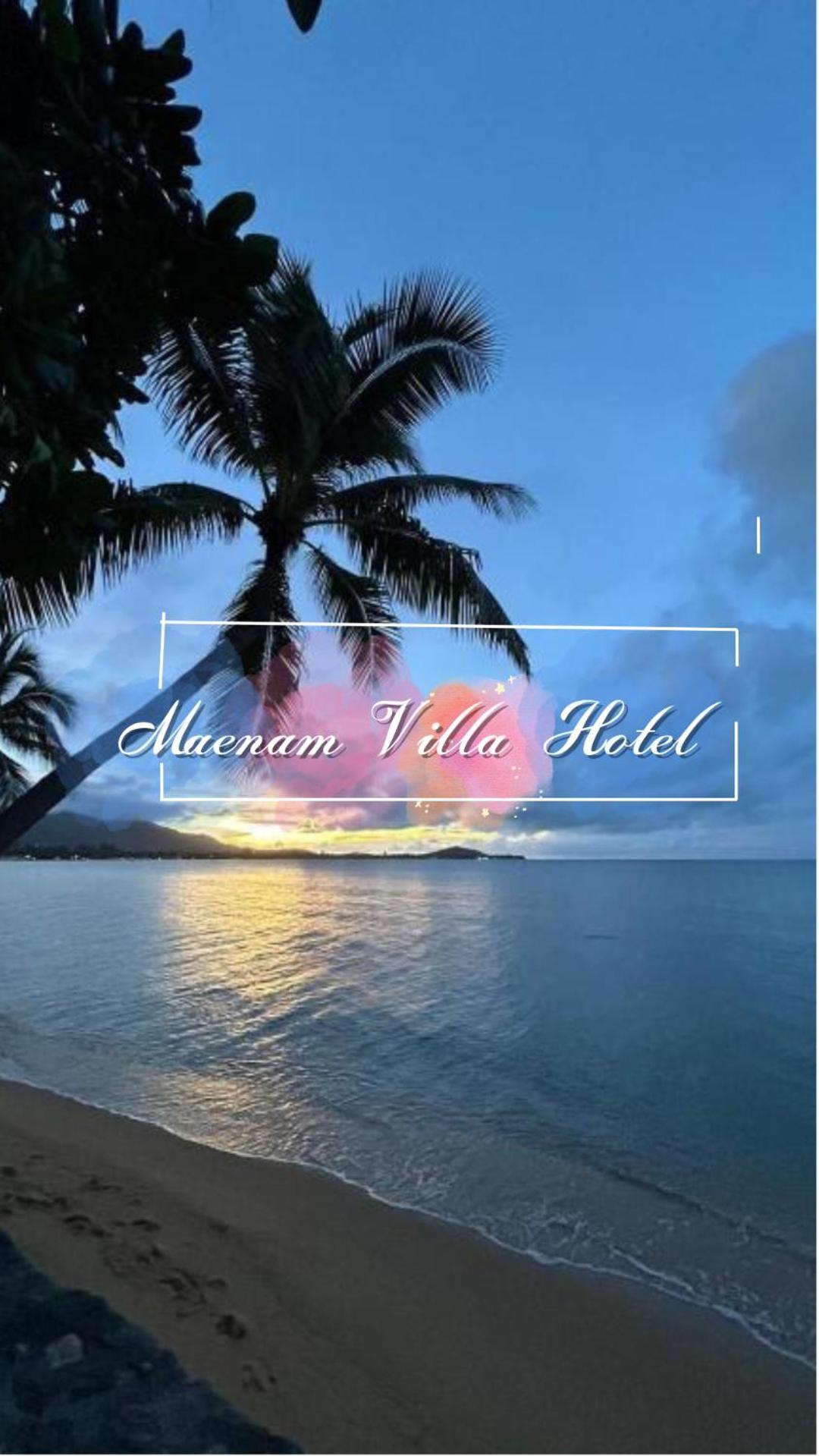 Maenam Villa Hotel Mae Nam Bagian luar foto